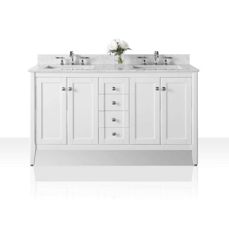 Shelton 60" Double Bathroom Vanity Set & Reviews Birch Lane